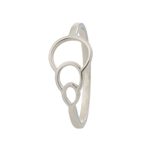 Anillo de plata 925 inspirado en el Nautilus, con diseño en espiral marina elegante y minimalista.